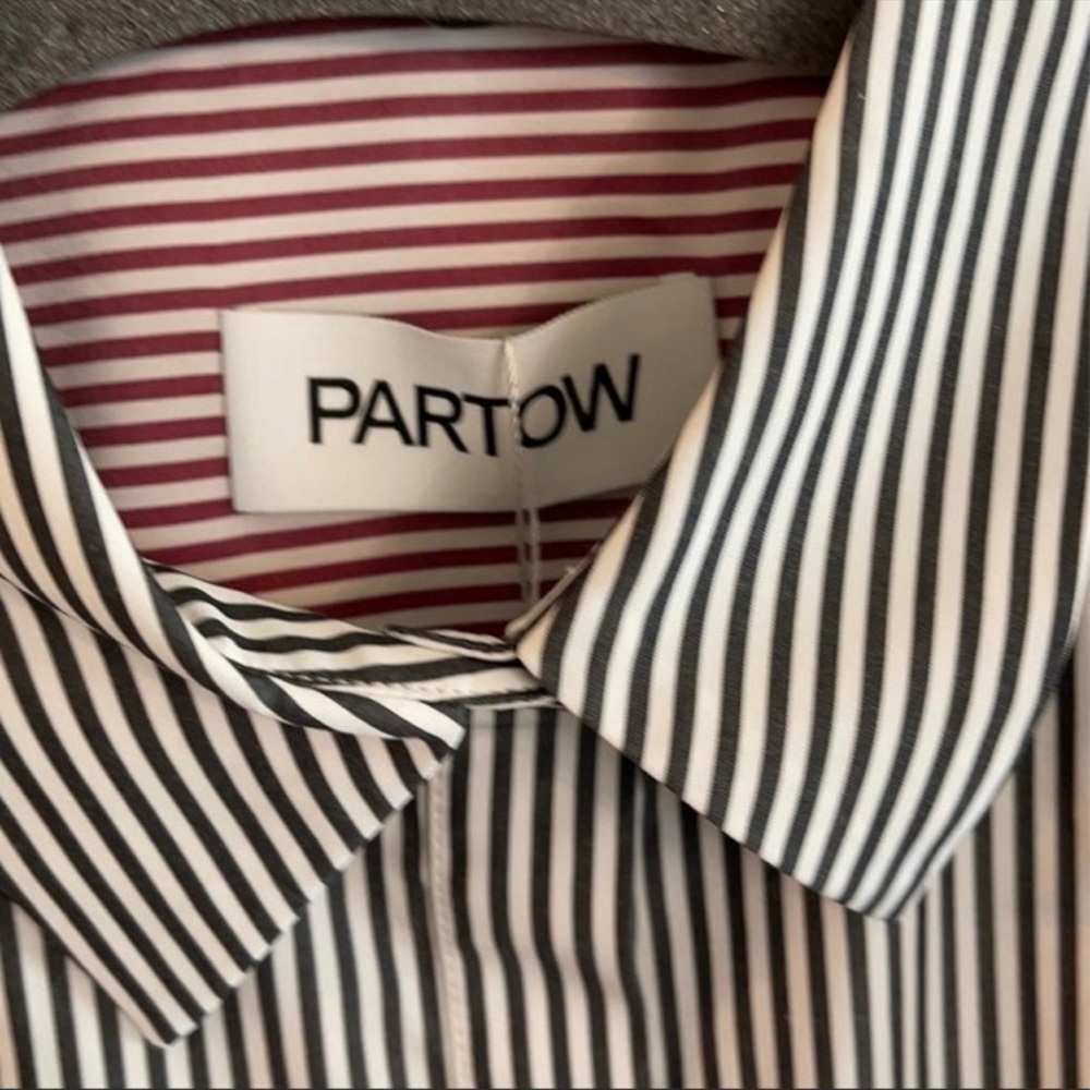 Partow Helena Shirtdress Size Small NWT - Picture 8 of 17